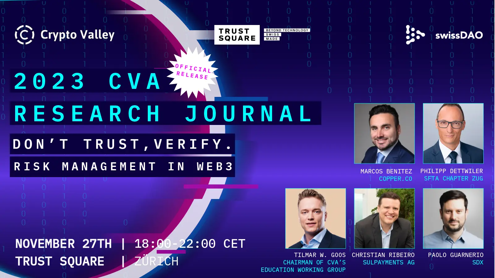 Cybersecurity for Crypto Startups and Companies | Crypto Valley Association